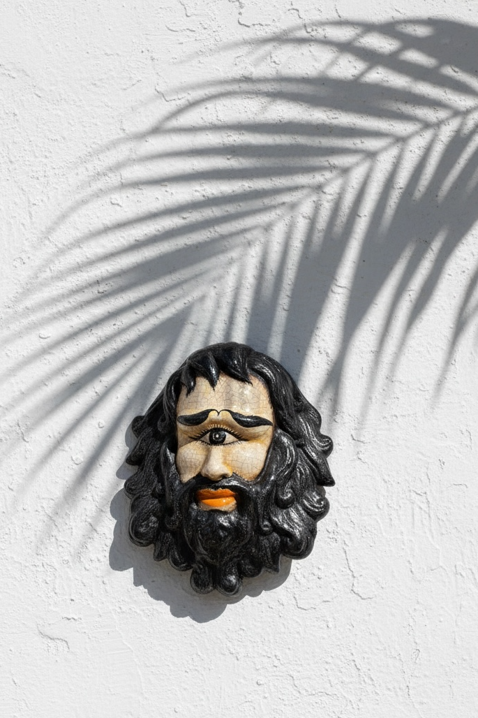 Cabeza de Polifemo para pared 35x30