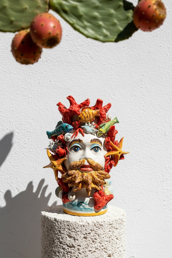 Cabeza de Poseidón 45cm