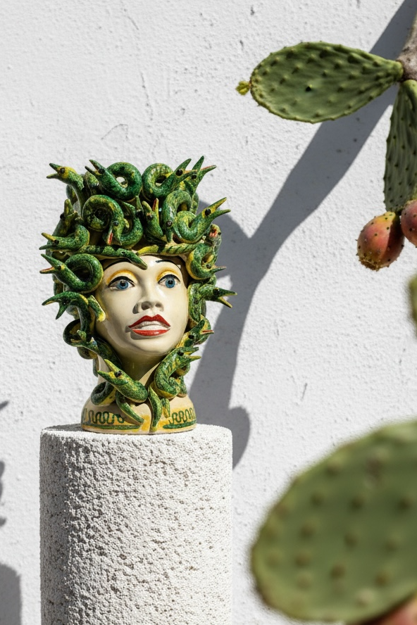 Cabeza de Medusa 40cm