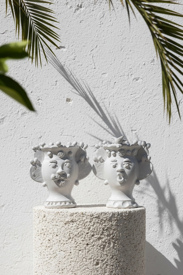 Pareja de Reyes con Chumberas 24cm