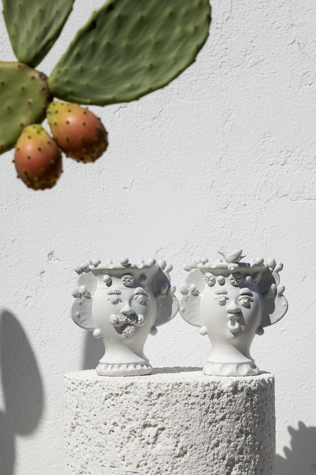 Pareja de Reyes con Chumberas 24cm
