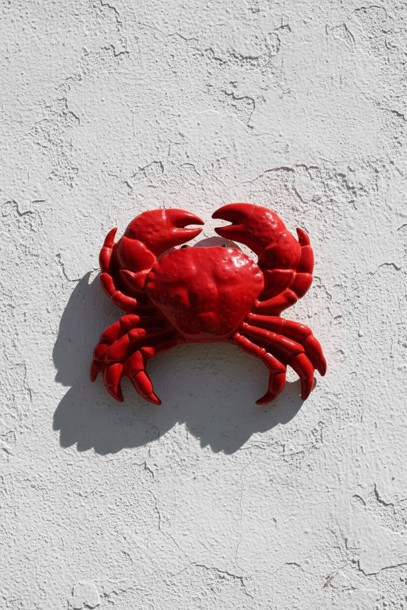 Cangrejo de cerámica RED