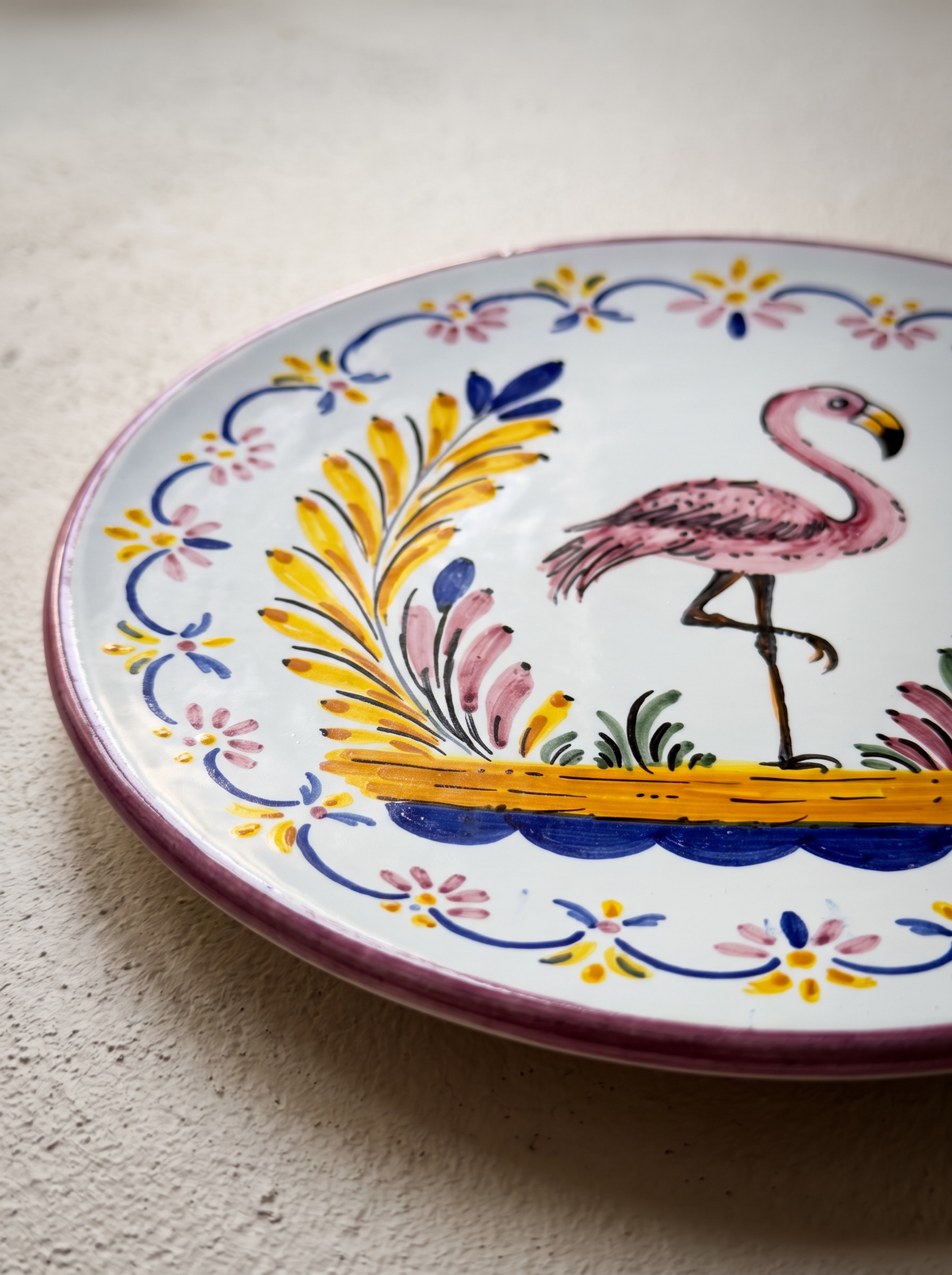 Plato El Flamenco