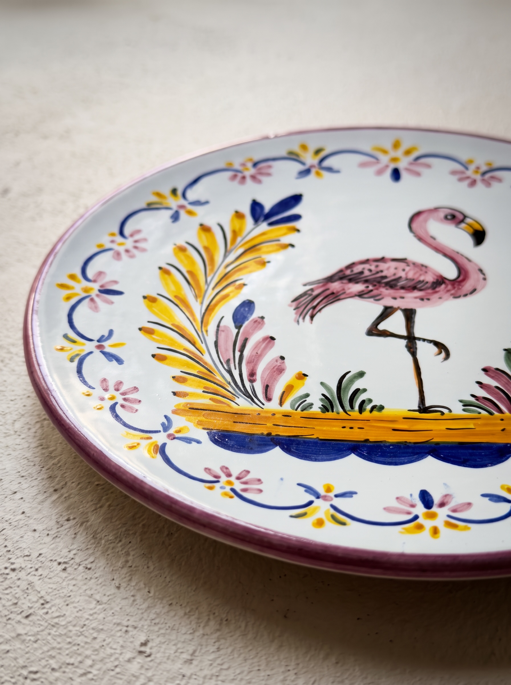 Plato El Flamenco