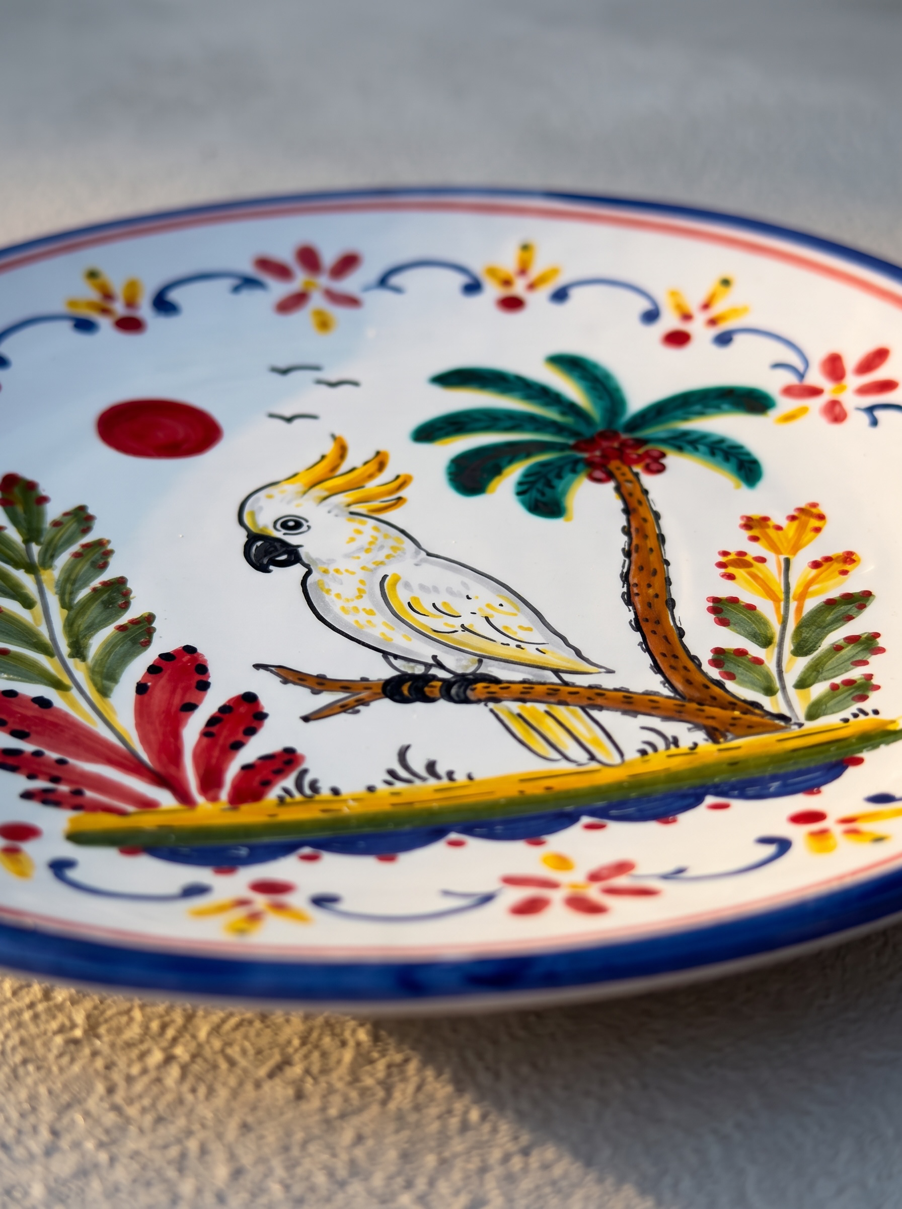 Plato La Cacatúa