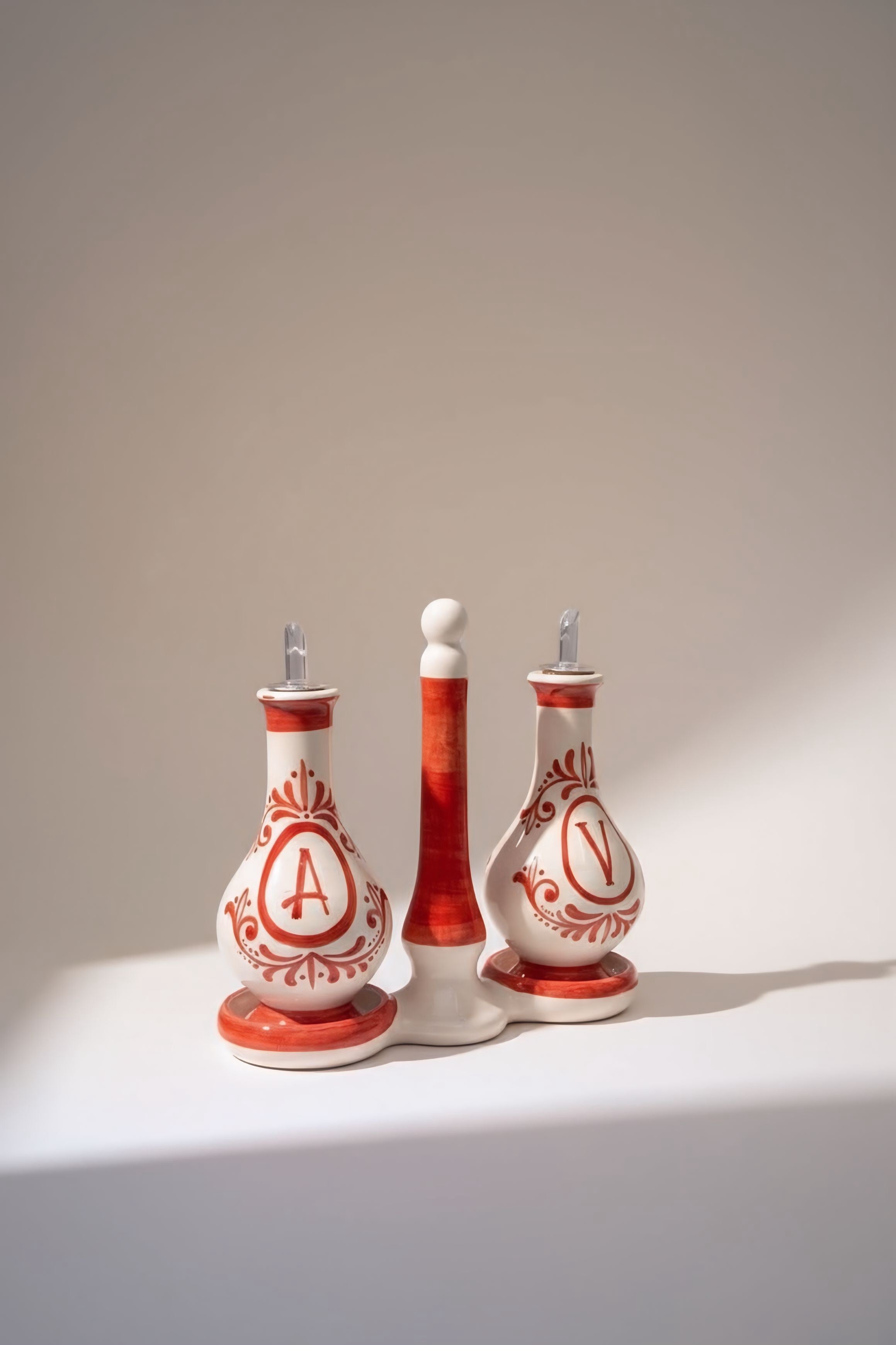 Set Aceite y Vinagre Rojo