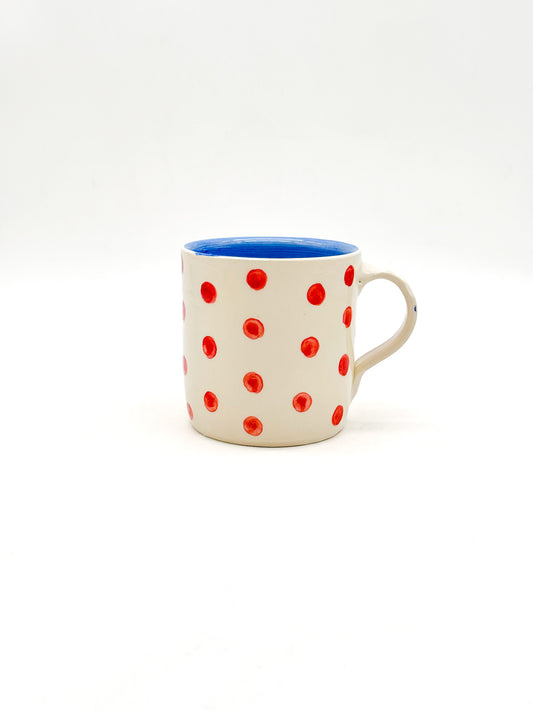 Taza Dots Red-Blue - DUO
