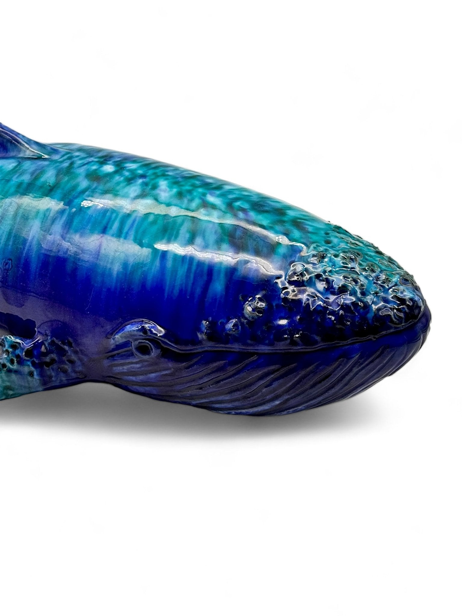 Ballena azul - turquesa - moruecoceramicas