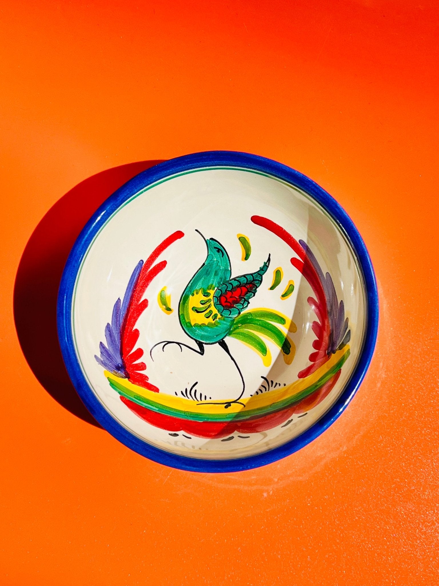 Bowl Dancing Bird - moruecoceramicas