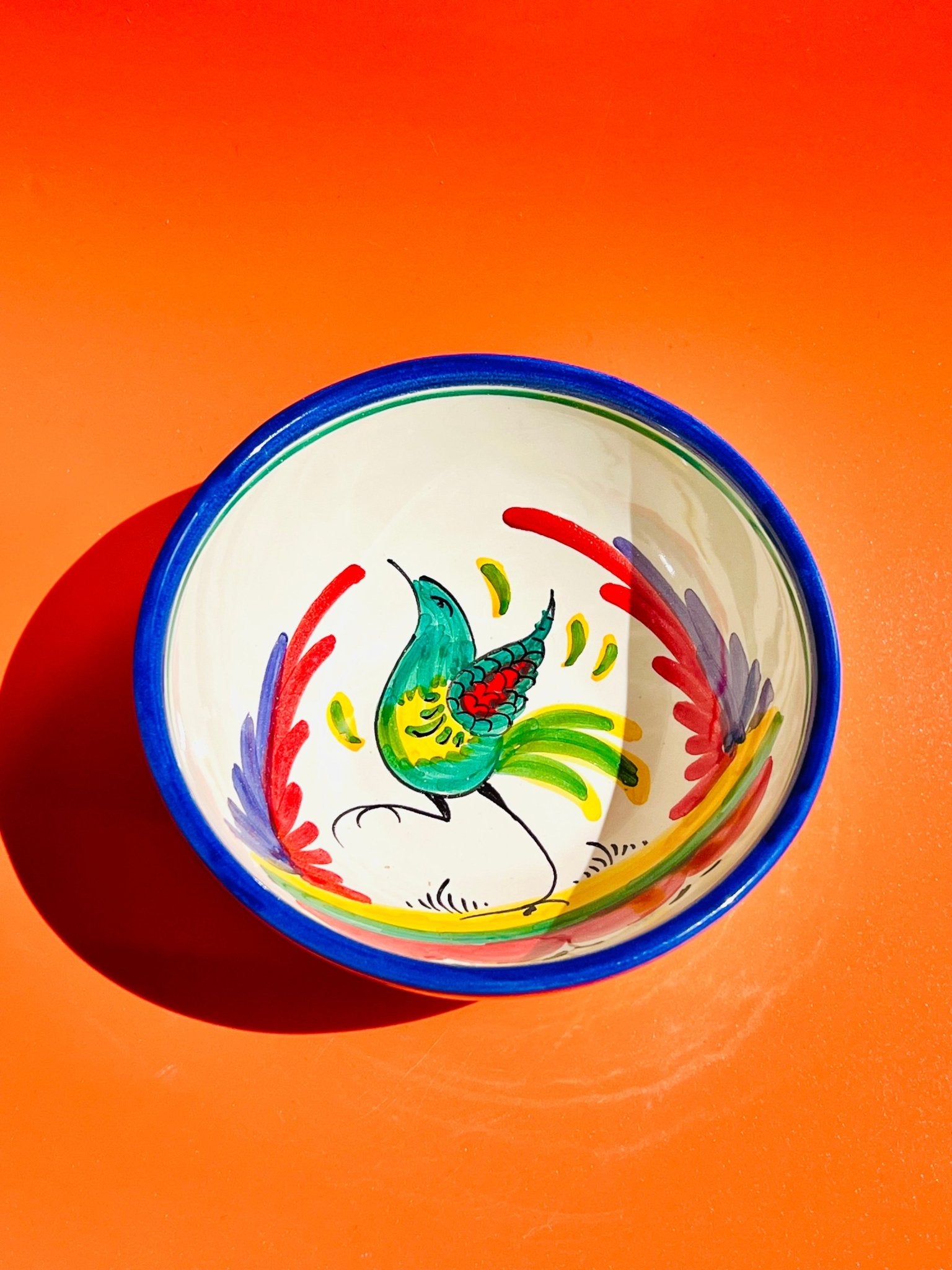 Bowl Dancing Bird - moruecoceramicas