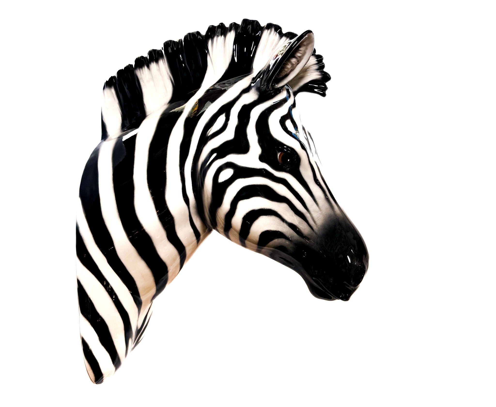 Busto de Cebra - moruecoceramicas