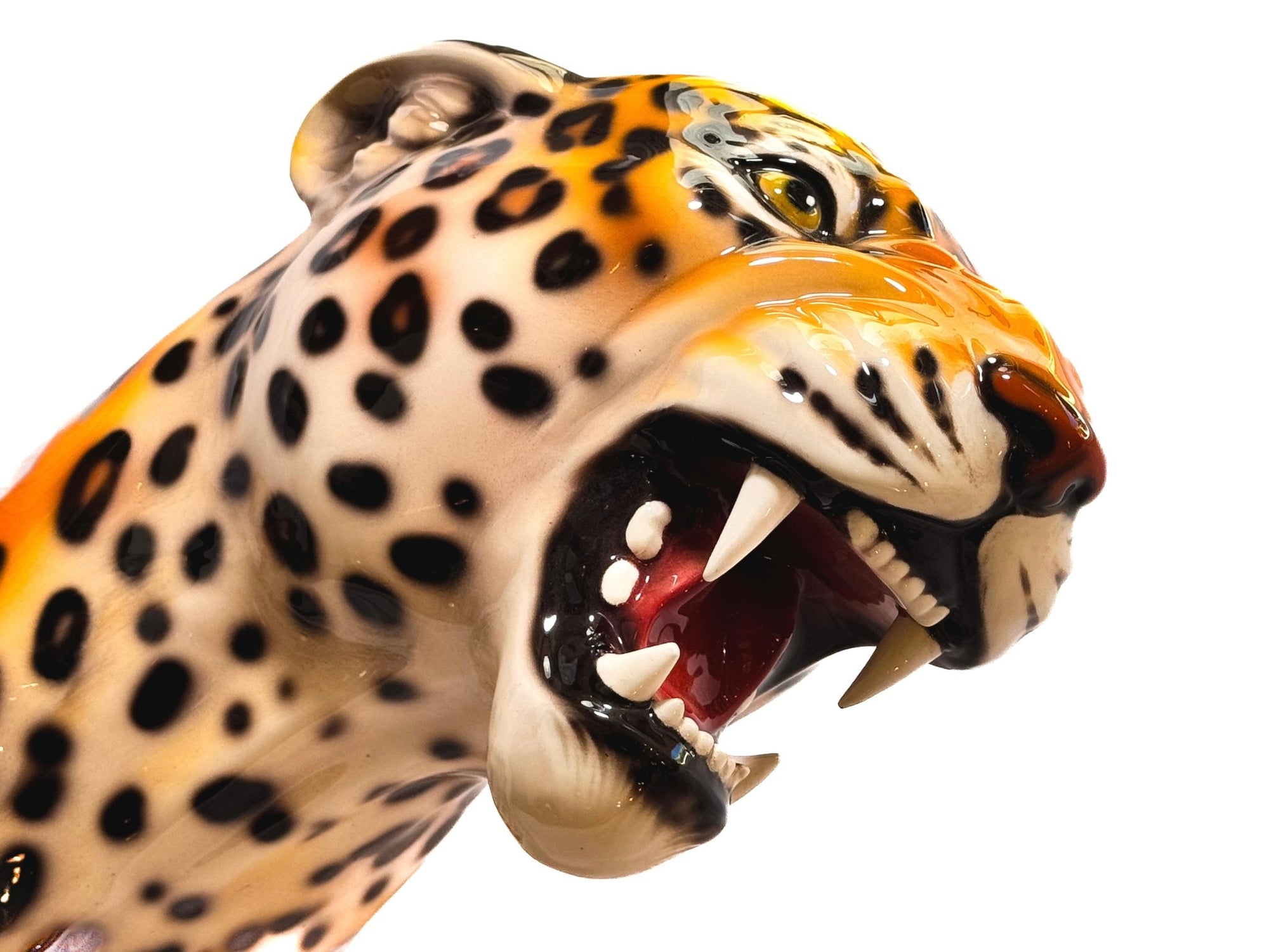 Busto de Leopardo - moruecoceramicas