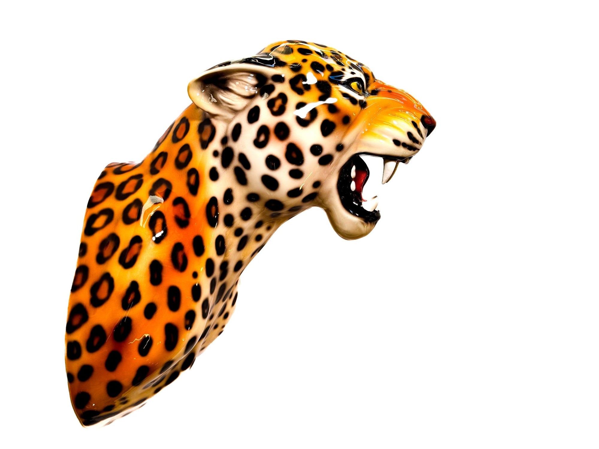 Busto de Leopardo - moruecoceramicas