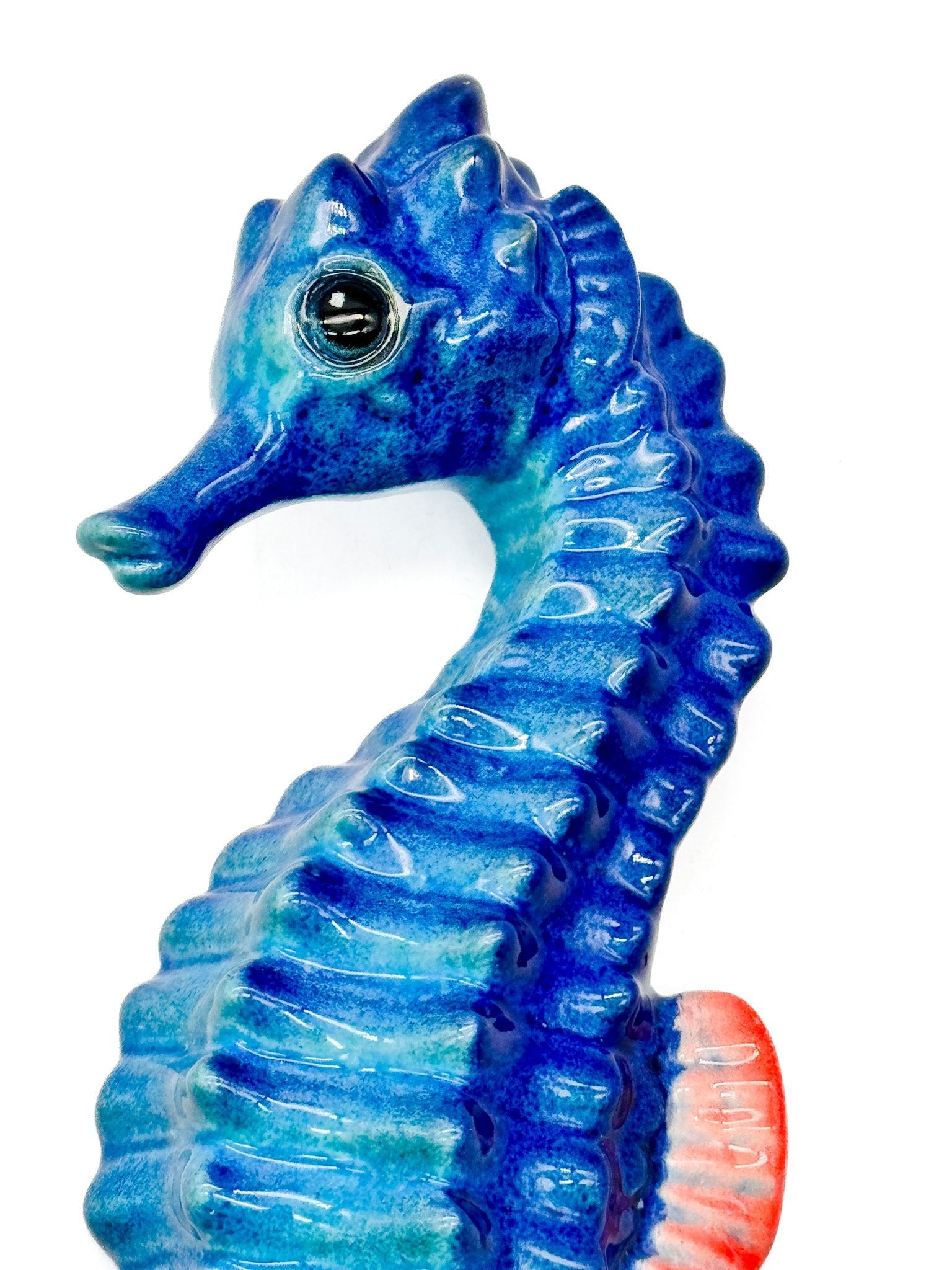 Caballito de Mar Azul Pequeño - moruecoceramicas