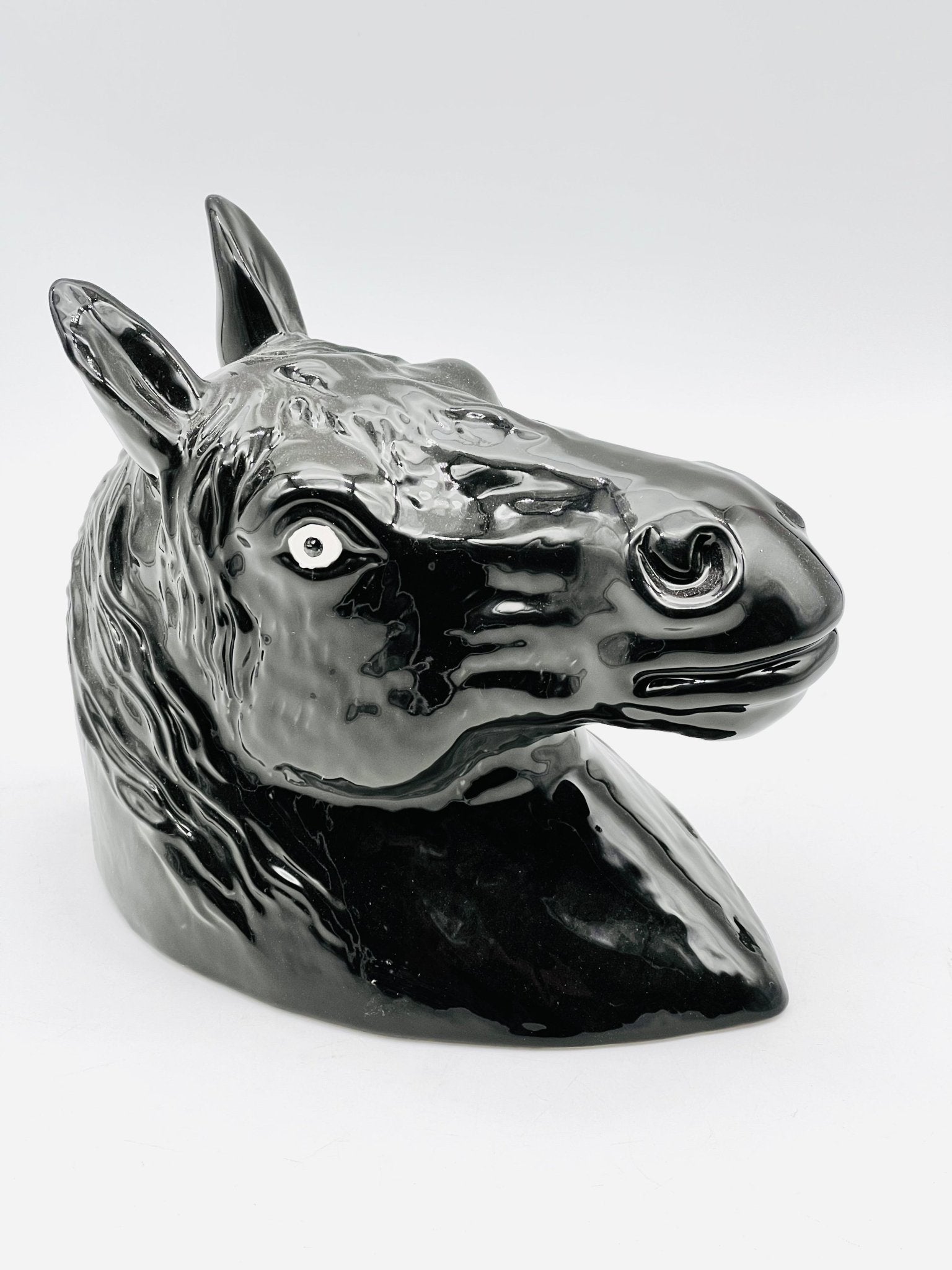 Cabeza de caballo de cerámica 22cm - moruecoceramicas