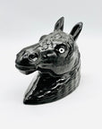 Cabeza de caballo de cerámica 22cm - moruecoceramicas