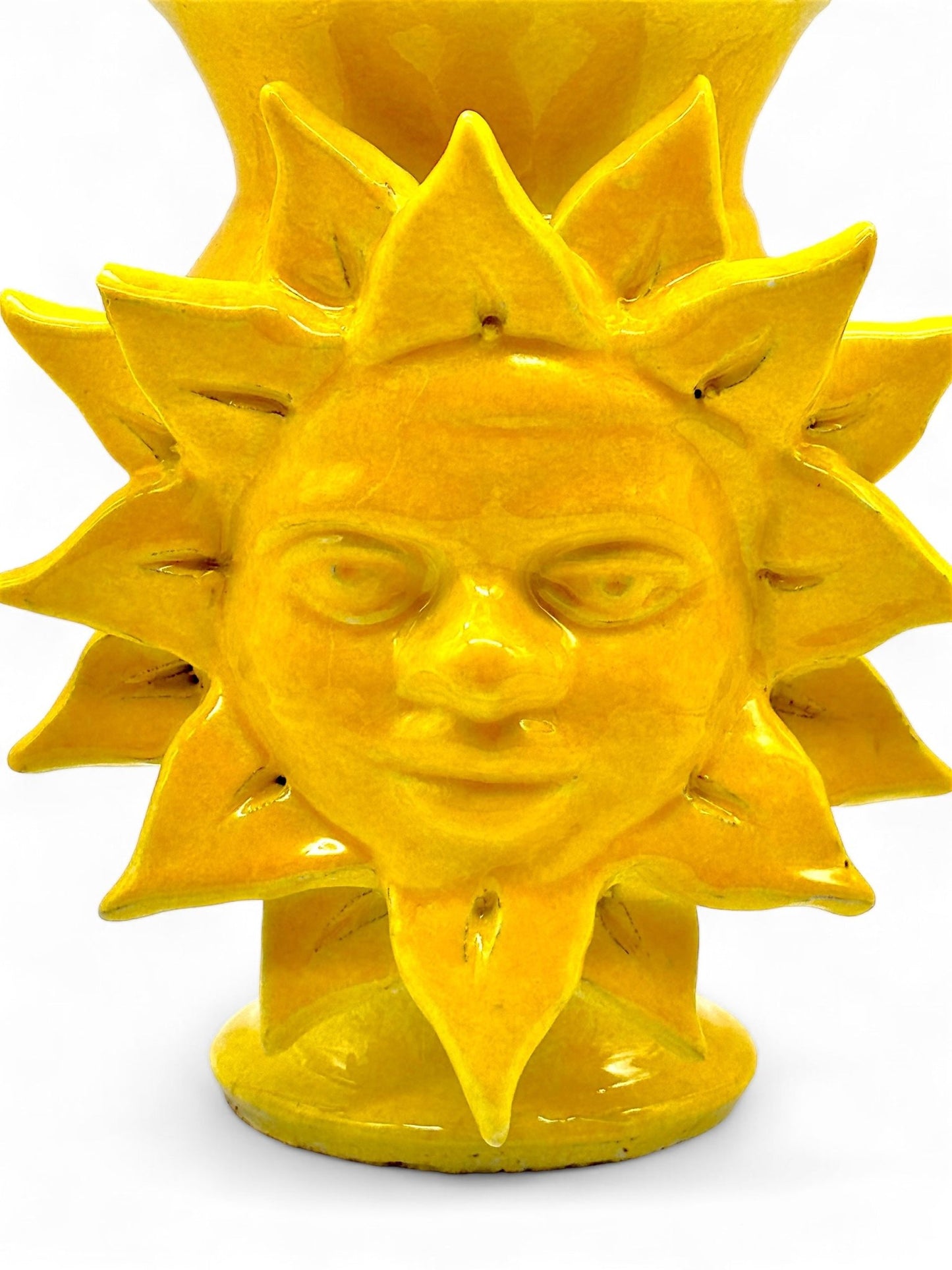 Cabeza de hombre - El Sol - La Leyenda de Sicilia 24cm - moruecoceramicas