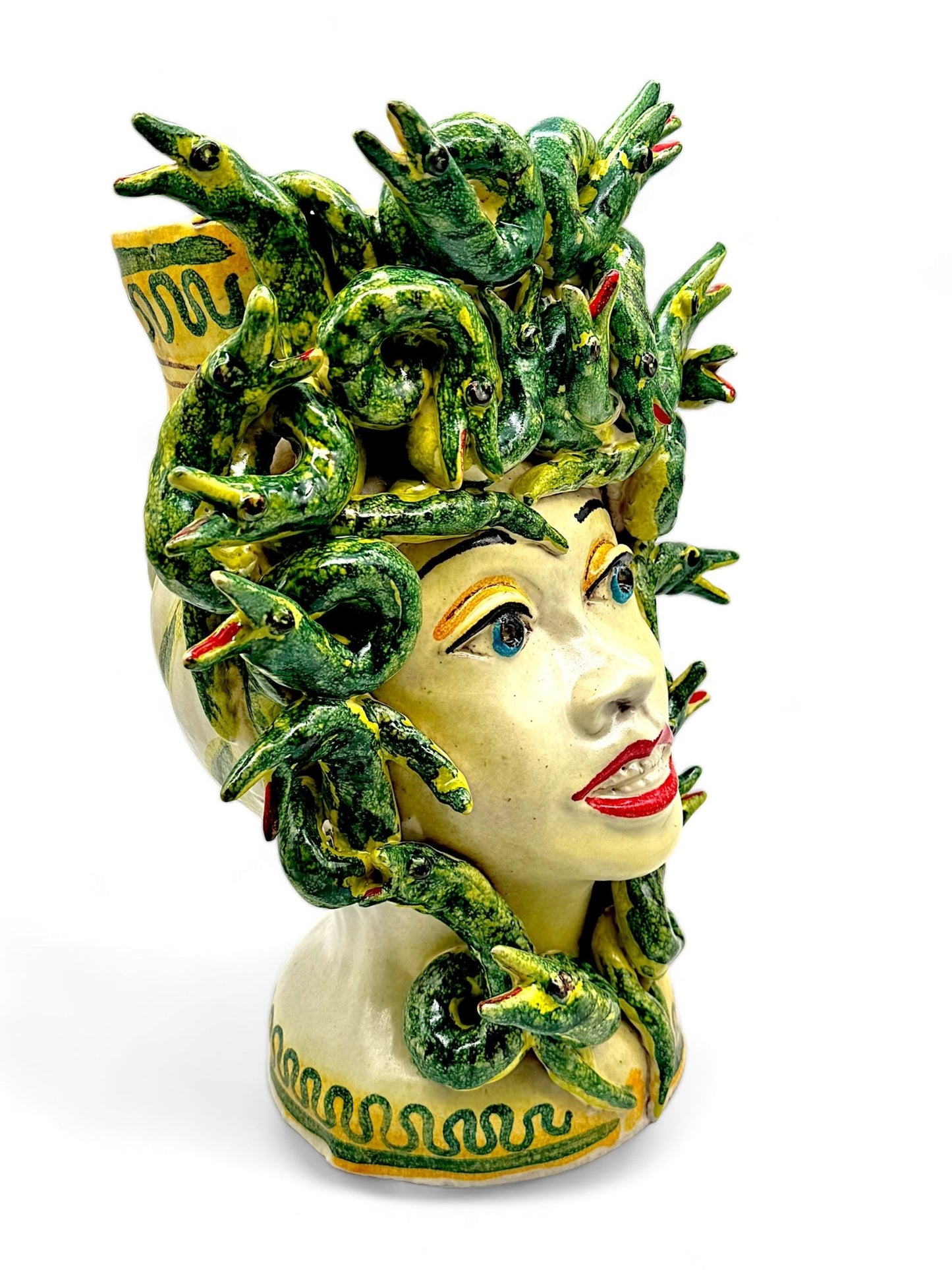 Cabeza de Medusa 40cm - moruecoceramicas