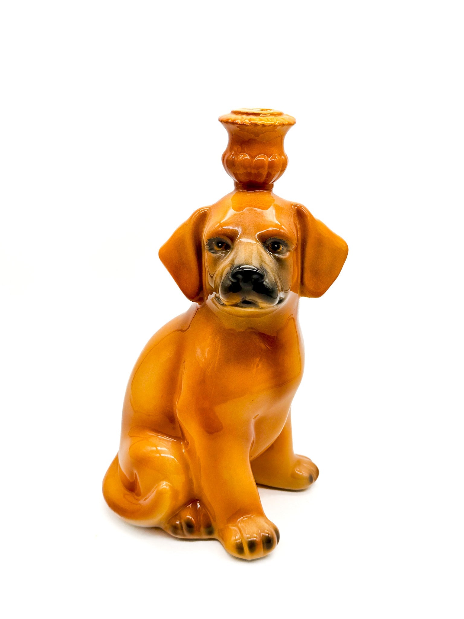 Candelabro Labrador - moruecoceramicas