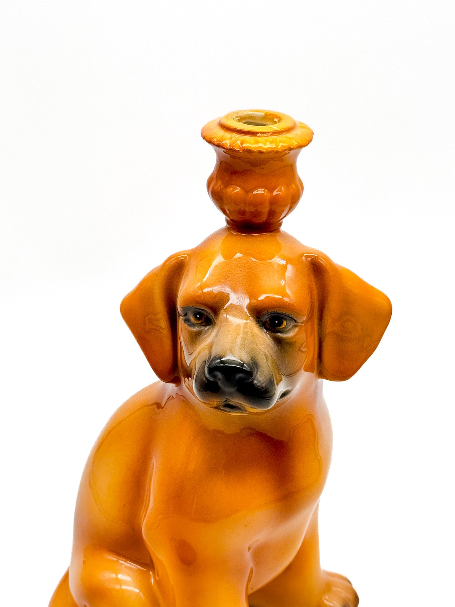 Candelabro Labrador - moruecoceramicas