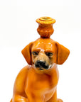 Candelabro Labrador - moruecoceramicas