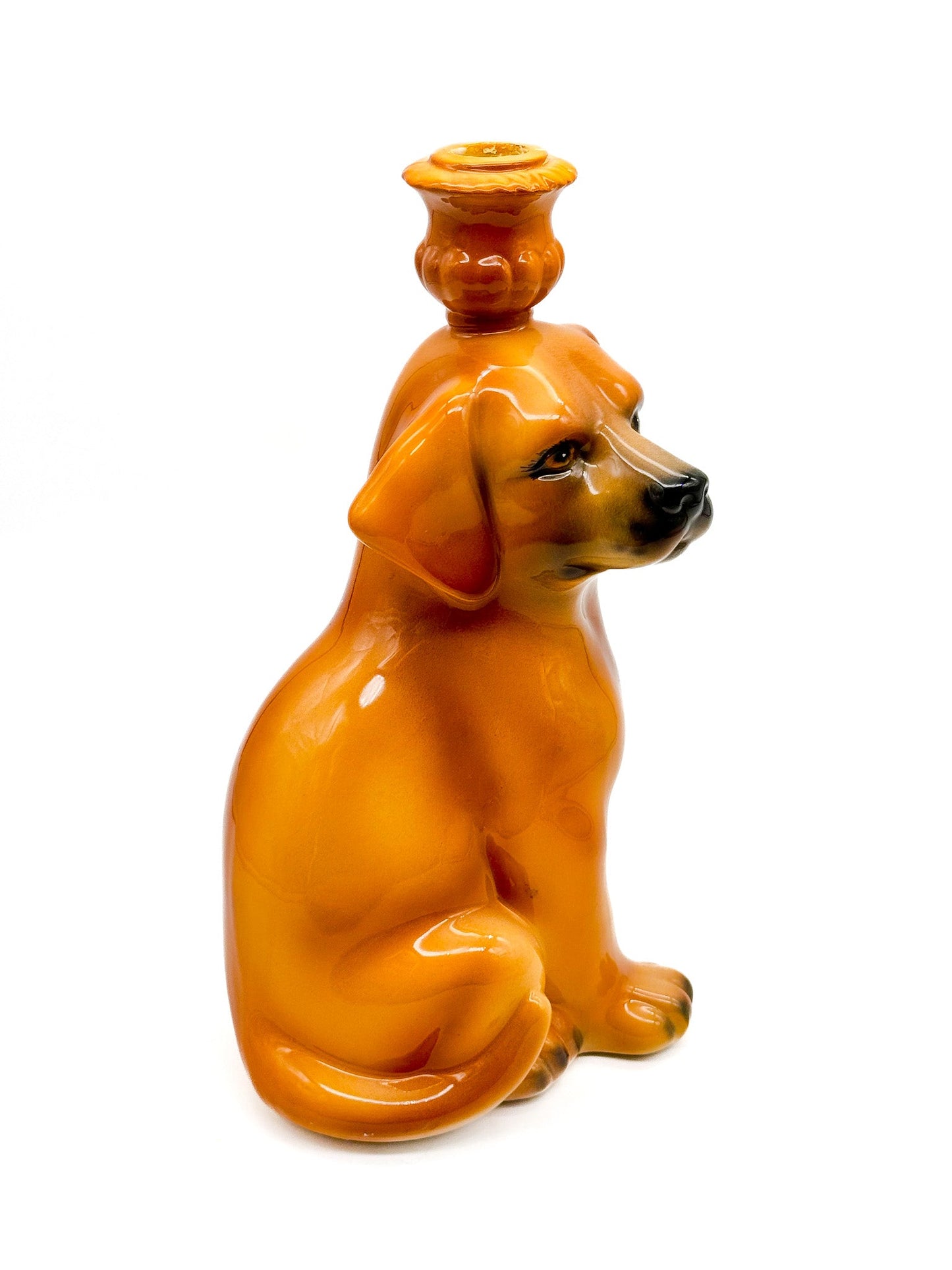 Candelabro Labrador - moruecoceramicas