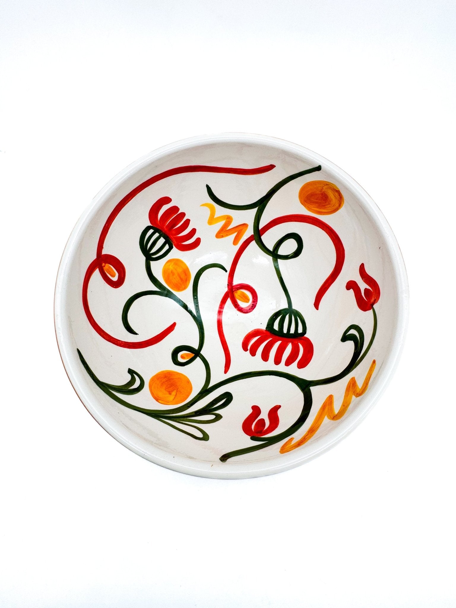 Centro de Mesa - Ensaladera CA009 - moruecoceramicas