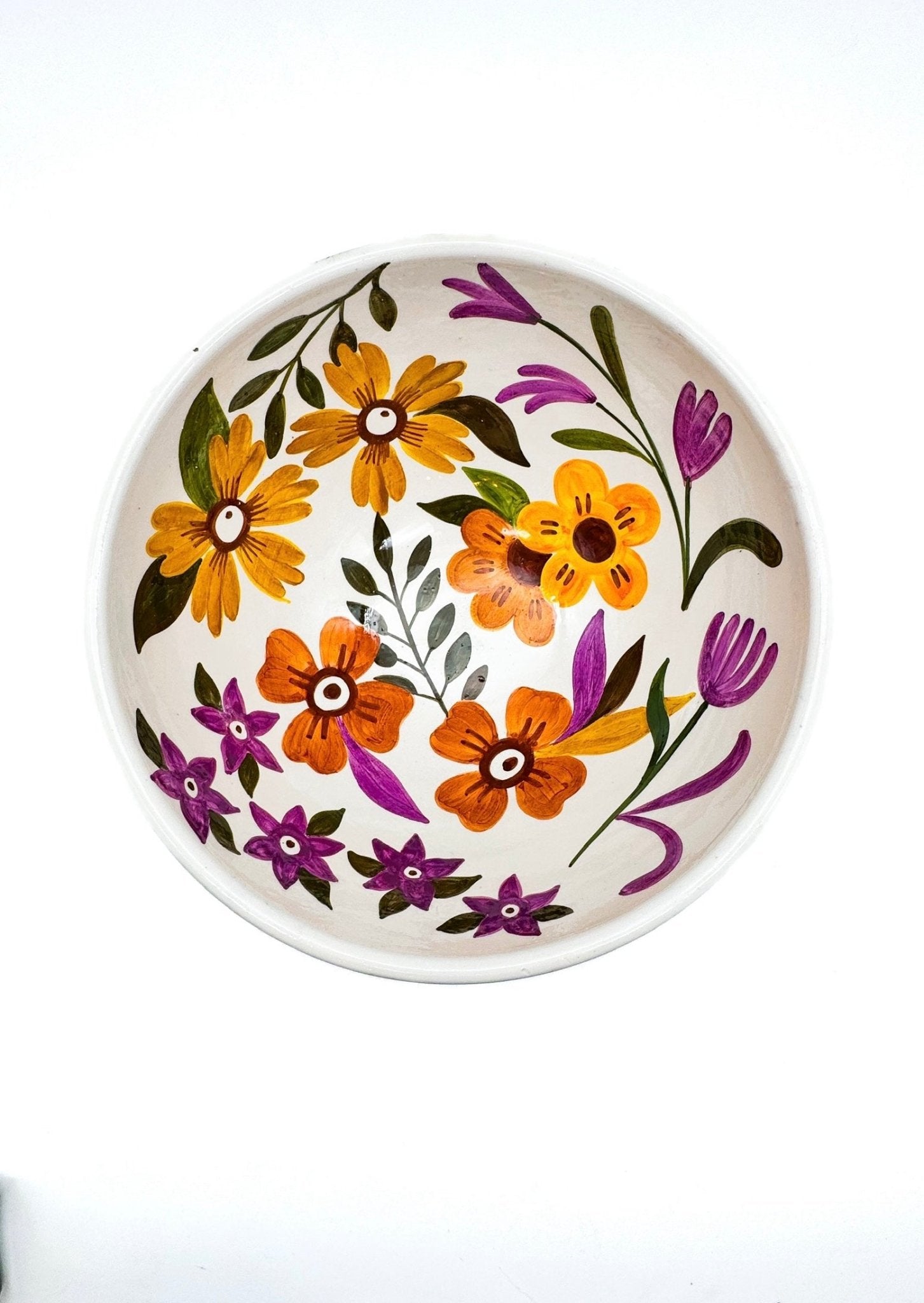 Centro de Mesa - Ensaladera Spring004 - moruecoceramicas