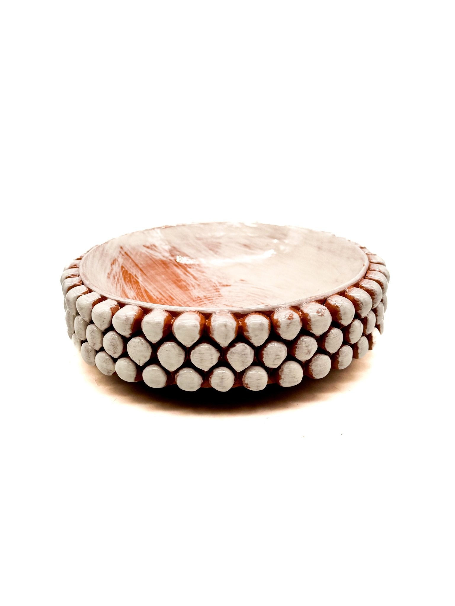 Centro de mesa Piña Blanco (Varios modelos) - moruecoceramicas