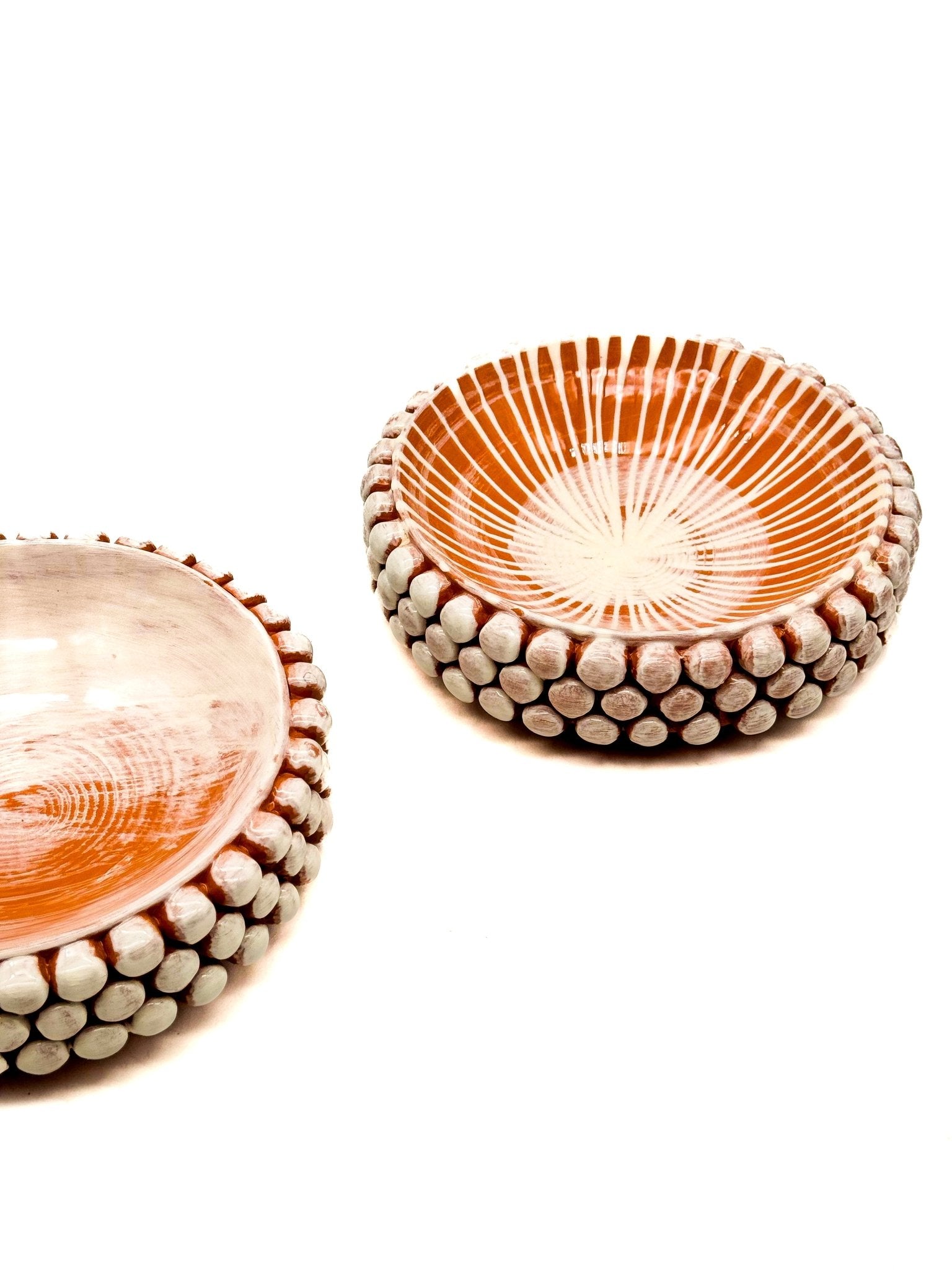 Centro de mesa Piña Blanco (Varios modelos) - moruecoceramicas