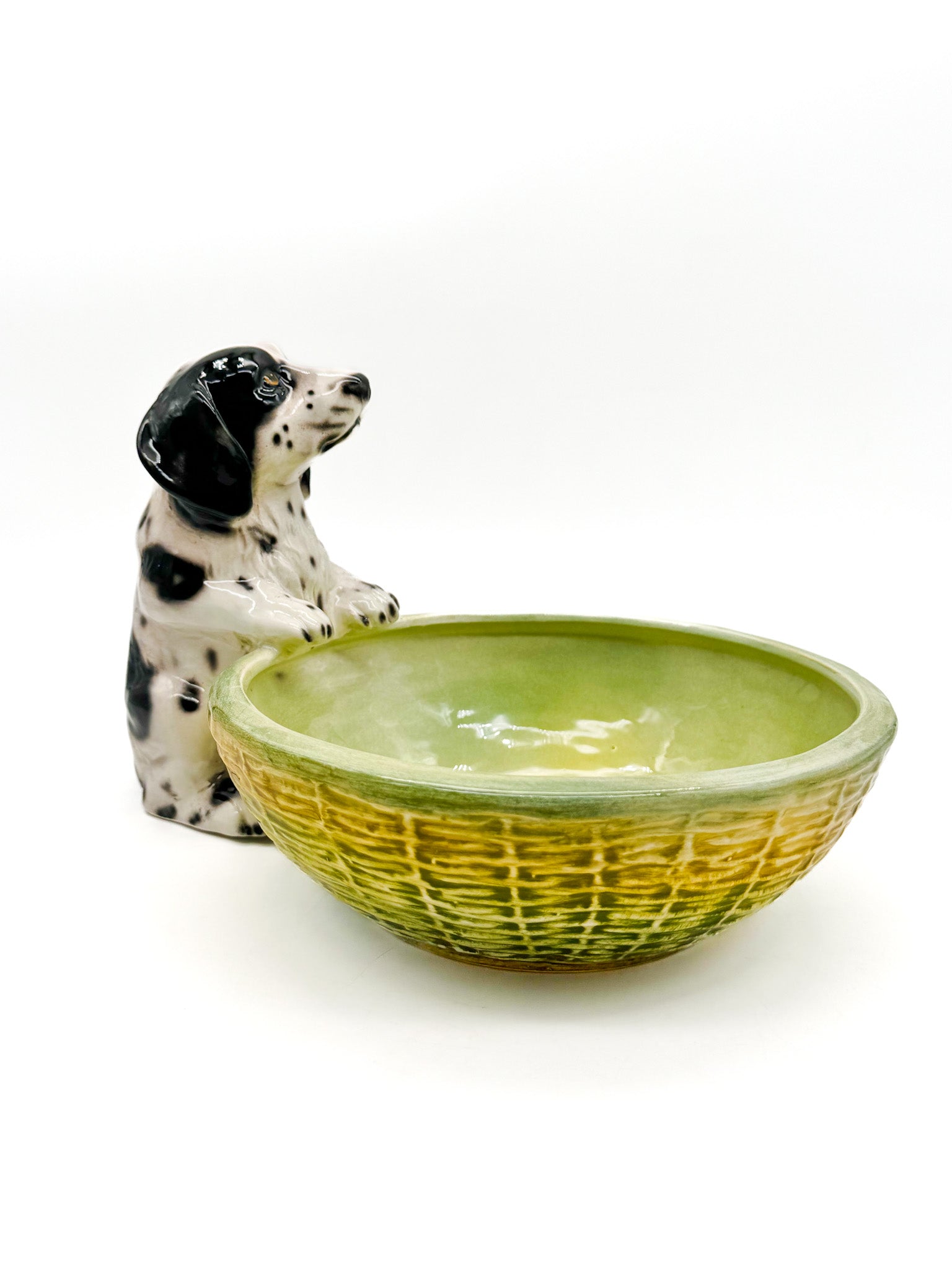 Comedero para animales con figura de perro - moruecoceramicas