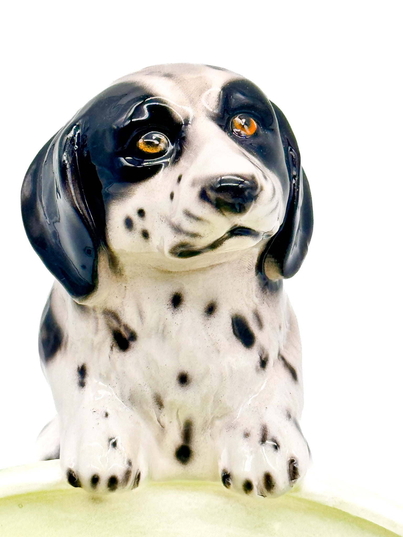 Comedero para animales con figura de perro - moruecoceramicas