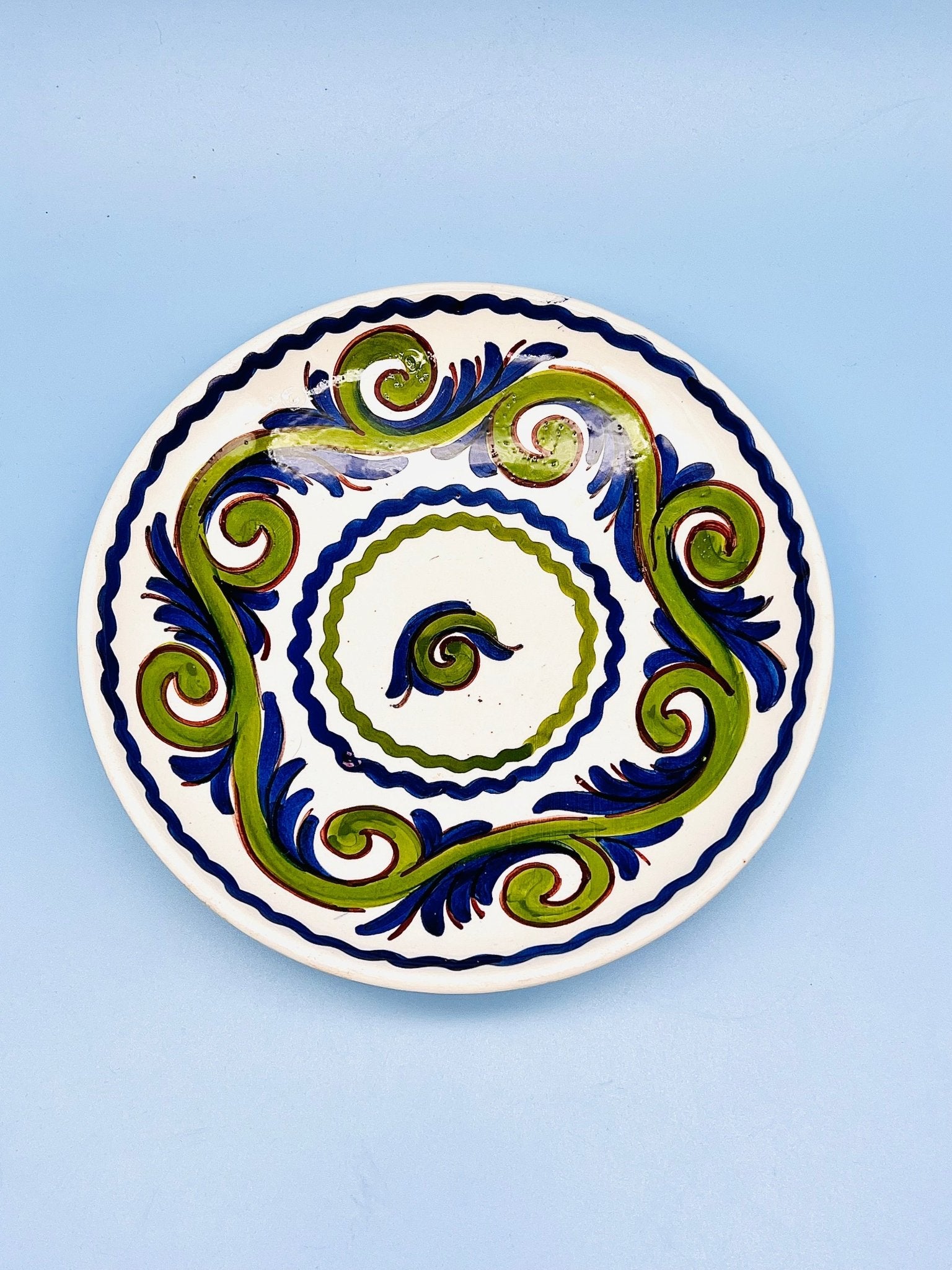 Conjunto plato - cuenco Selva - moruecoceramicas