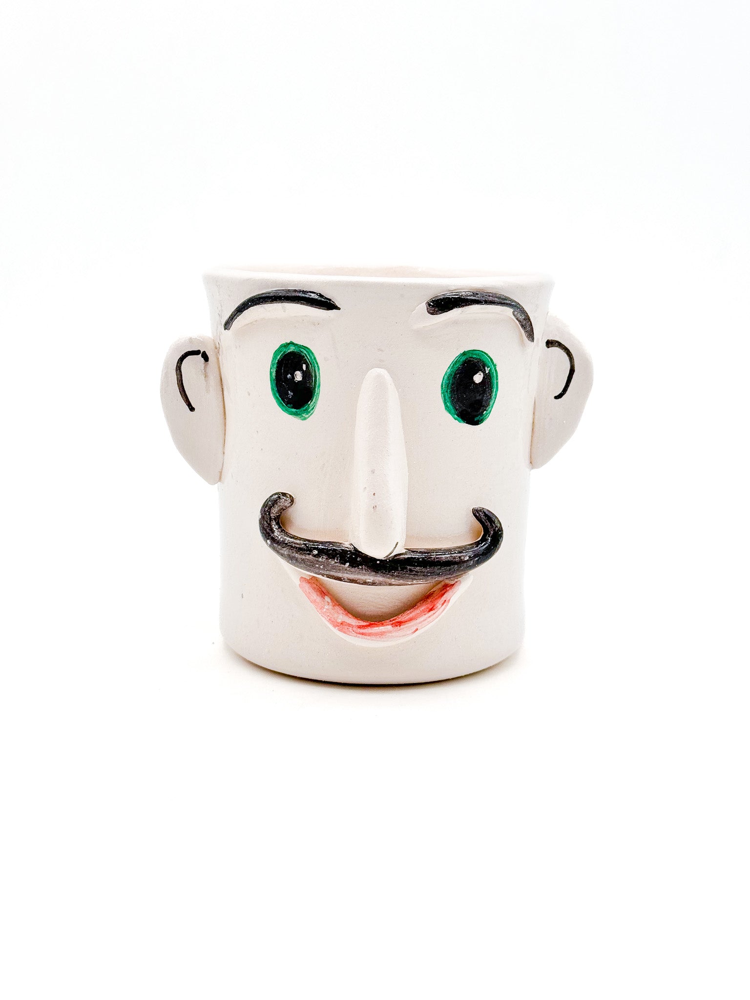 Crazy Face Pot - Chef Kiss - moruecoceramicas