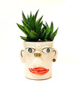 Crazy Face Pot - Rave Boy - moruecoceramicas