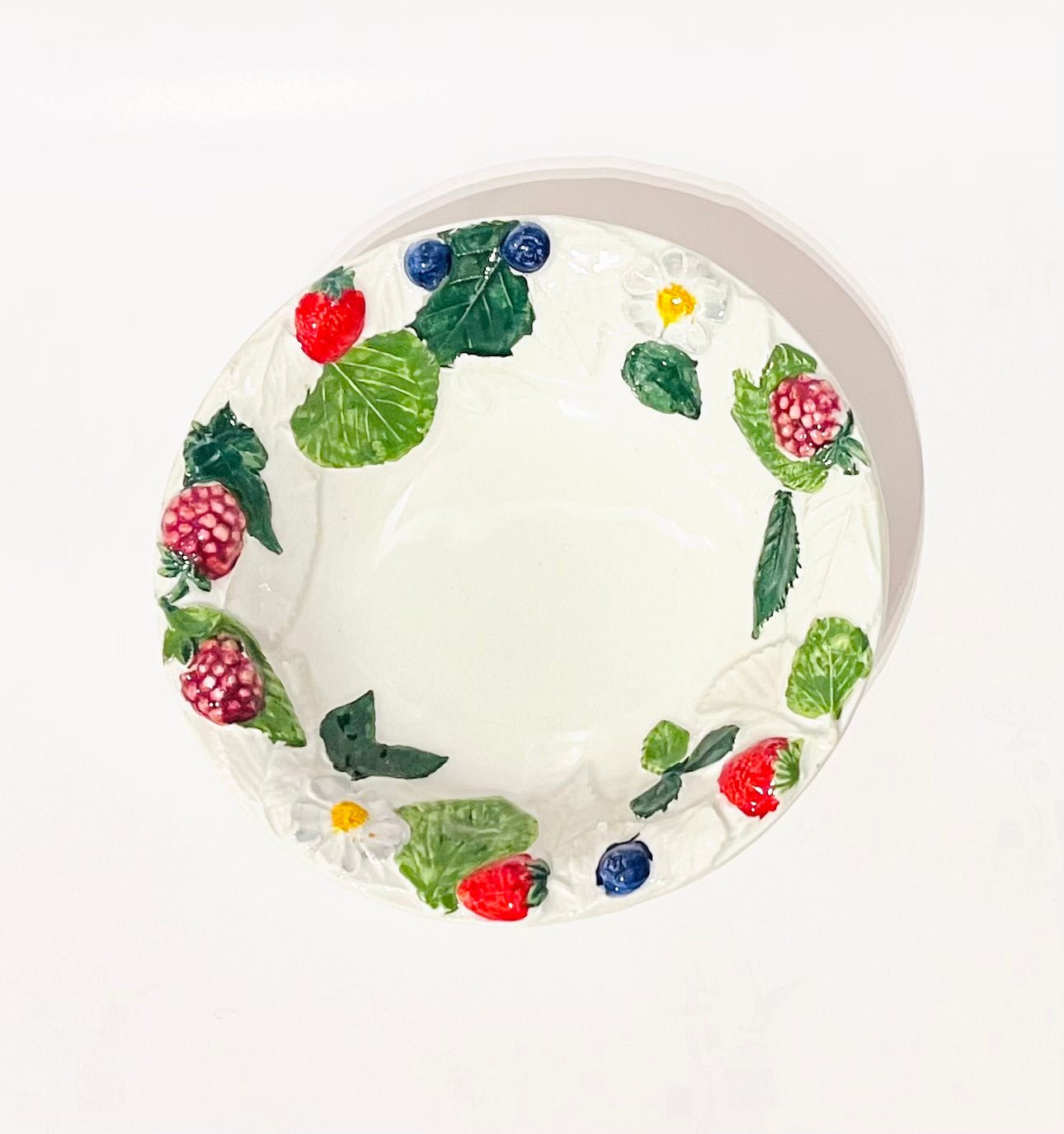 Cuenco Flores y Frutas Silvestres 15,5 cm. - moruecoceramicas