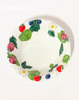 Cuenco Flores y Frutas Silvestres 15,5 cm. - moruecoceramicas