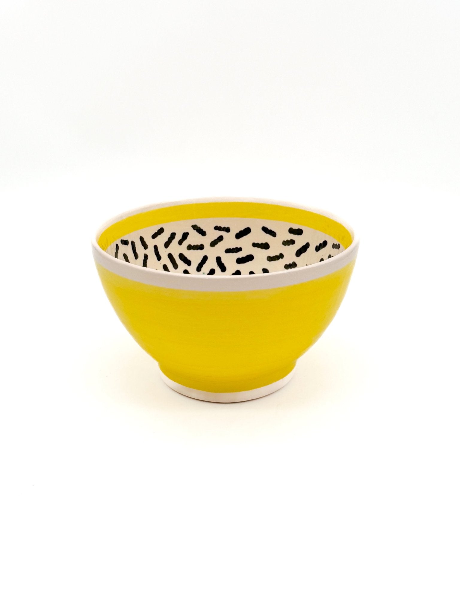 Cuenco Sass-Y Amarillo - moruecoceramicas