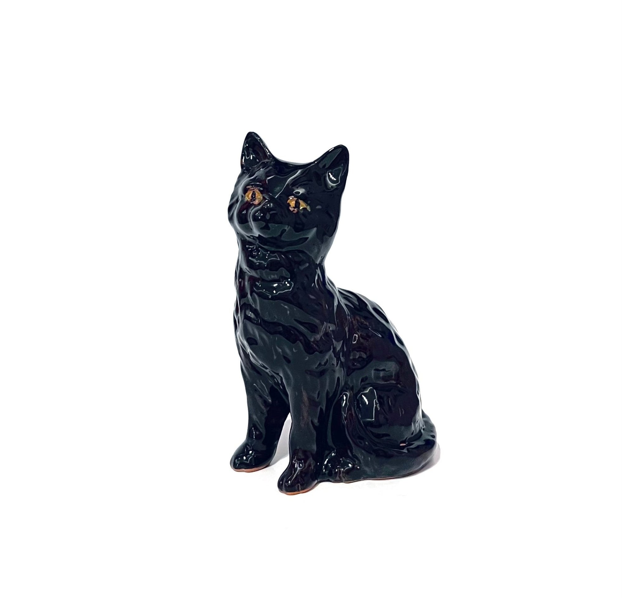 Gato de Cerámica Negro Mini - moruecoceramicas