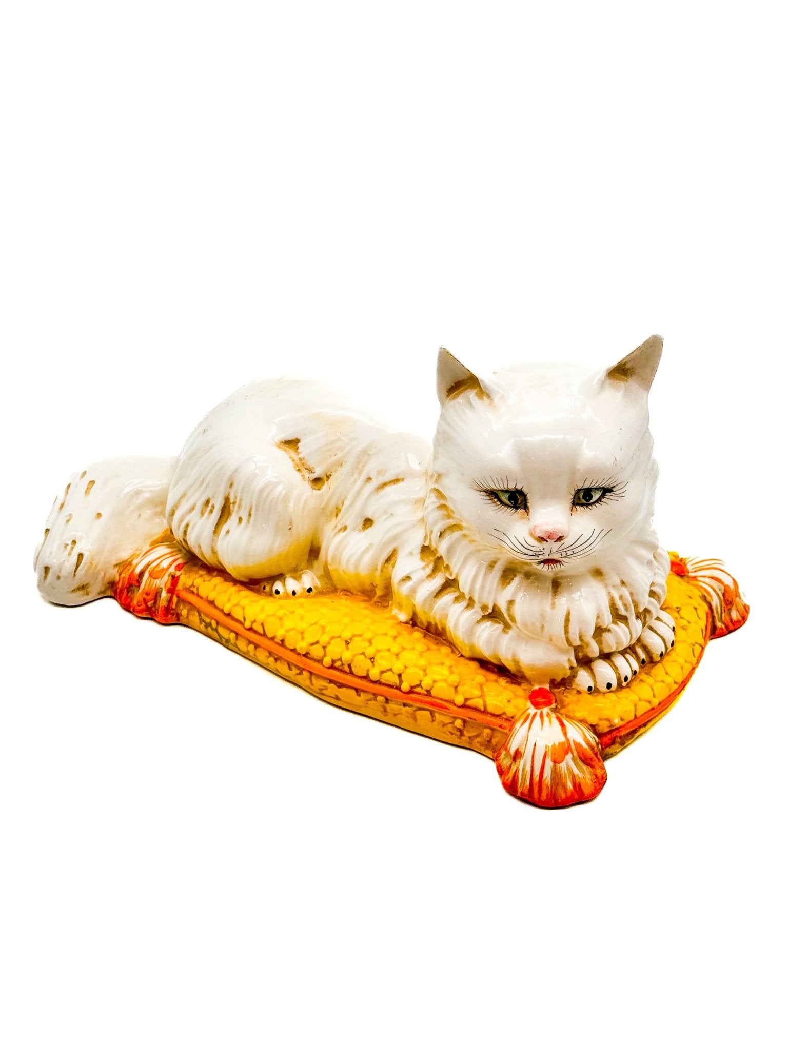 Gato tumbado - moruecoceramicas
