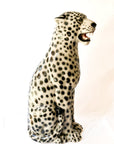 Gran Leopardo de las nieves (100cm) - moruecoceramicas