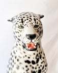 Gran Leopardo de las nieves (100cm) - moruecoceramicas