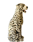 Gran Leopardo de las nieves (100cm) - moruecoceramicas