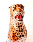 Gran Leopardo de Porcelana (100cm) - moruecoceramicas