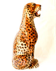 Gran Leopardo de Porcelana (100cm) - moruecoceramicas