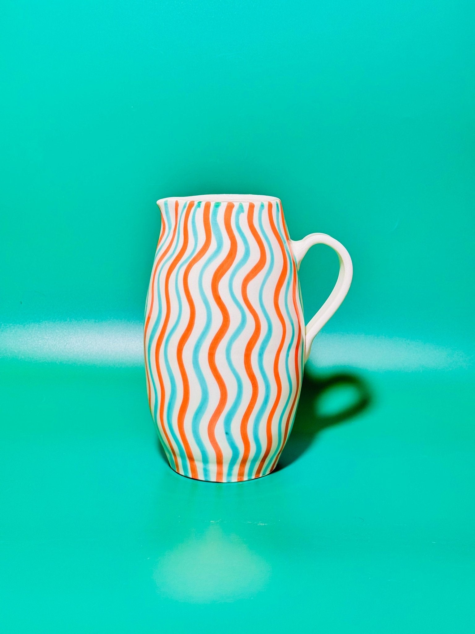 Jarra Barril 2L Party Naranja - Morueco - moruecoceramicas