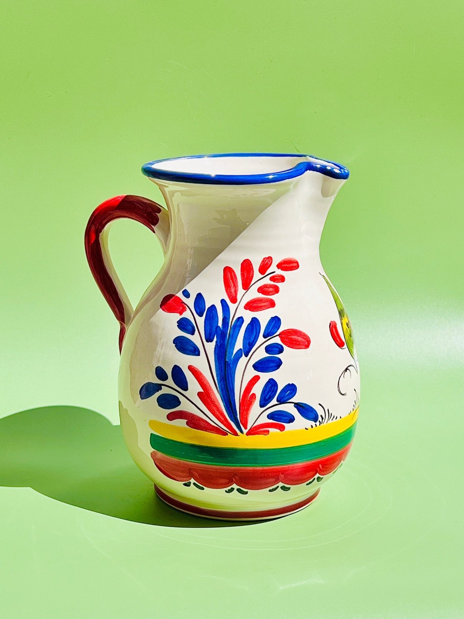 Jarra El Jardín Azul - Morueco The Brand - moruecoceramicas