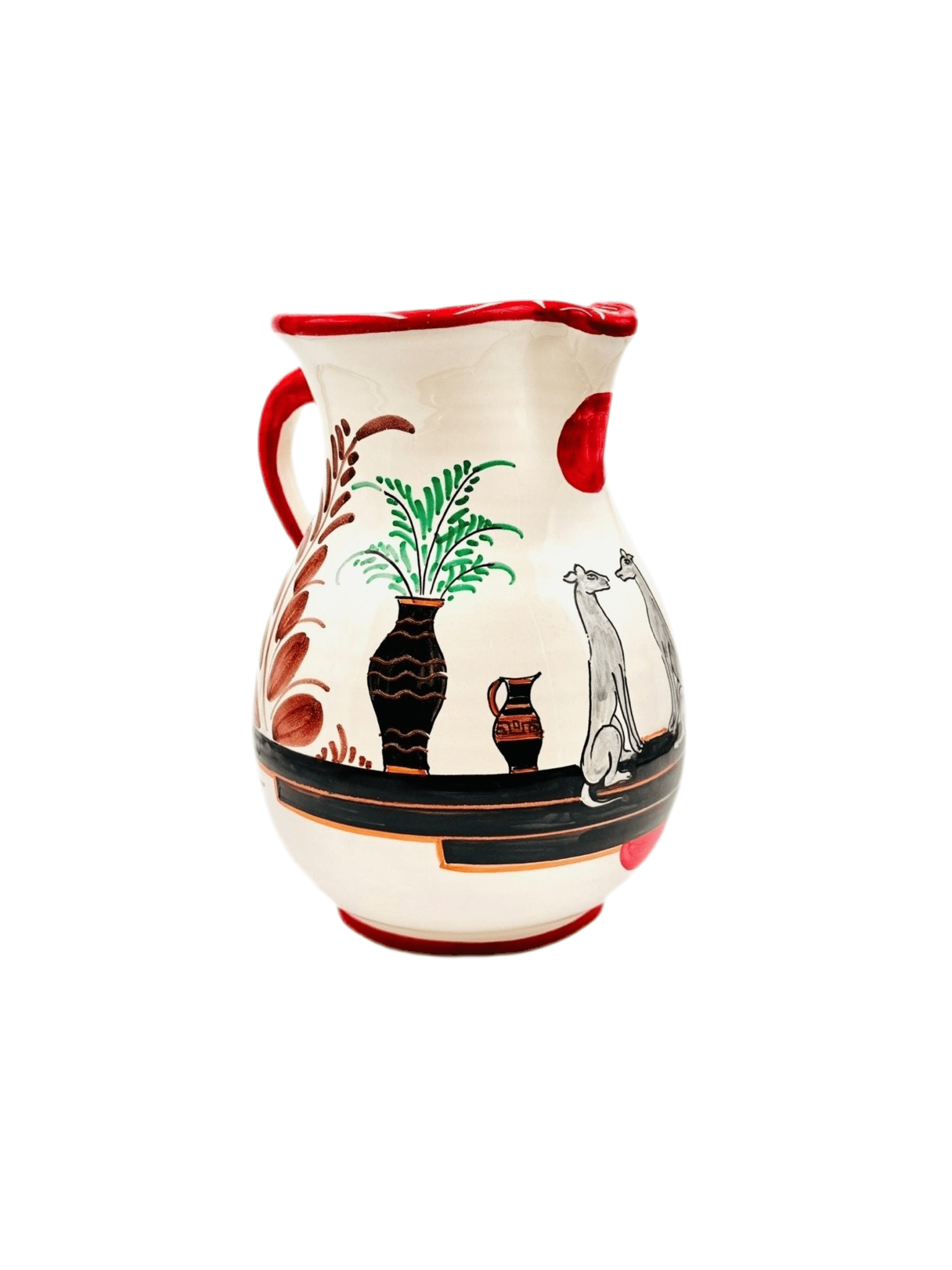 Jarra Los Galgos - moruecoceramicas
