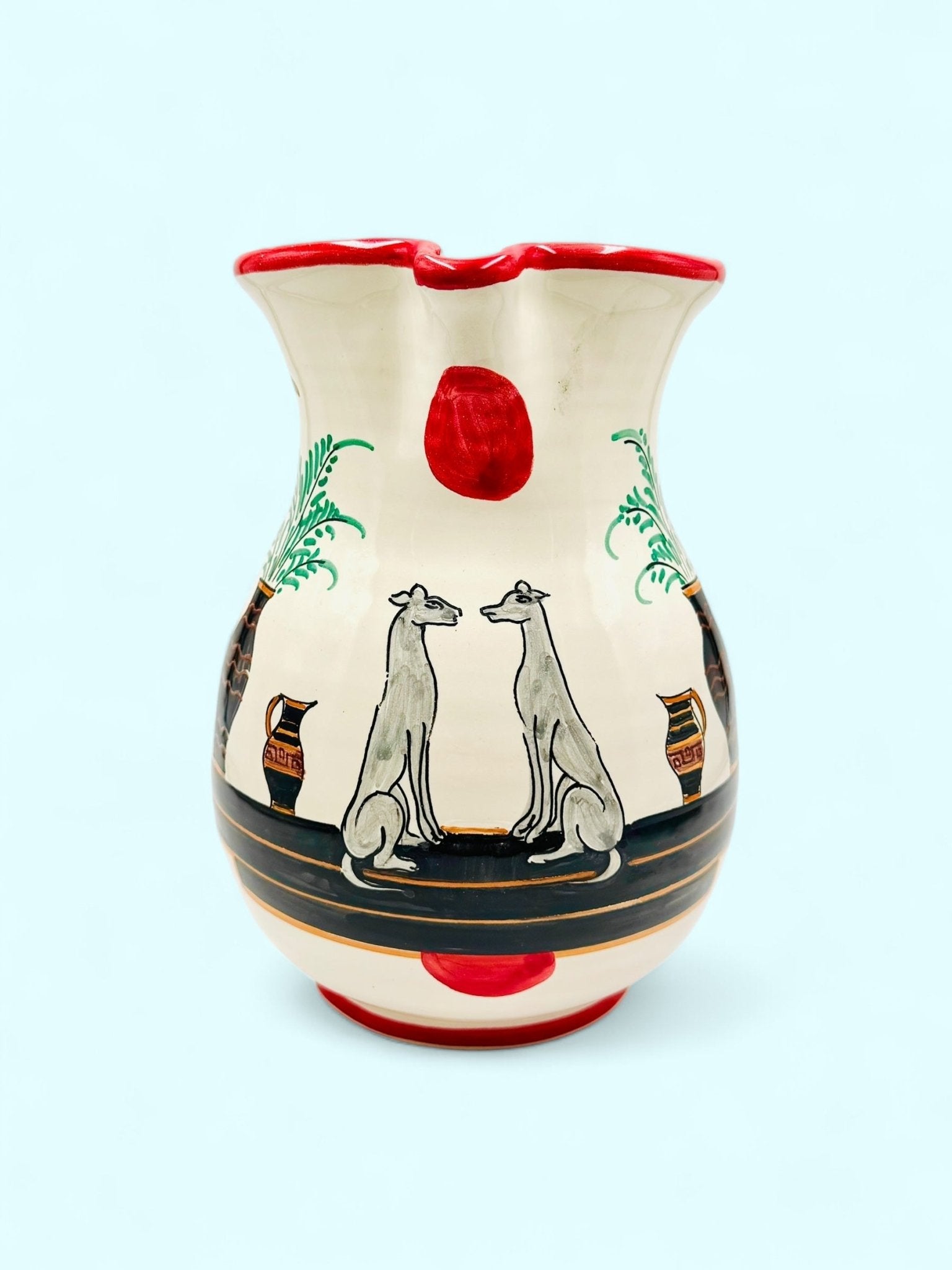 Jarra Los Galgos - moruecoceramicas