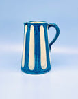 Jarra Sketch Blue Morueco - moruecoceramicas